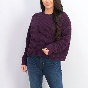 Wynter Pointelle Chenille Sweater